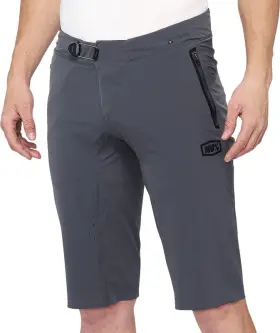 40012-00008 100% Celium Charcoal Shorts Size 30