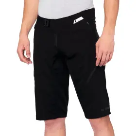 40021-00004-36 100% Airmatic Short - Mens Black/black 36