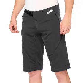40021-00016-32 100% Airmatic Short - Mens Charcoal/charcoal 32