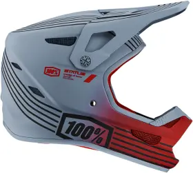 80010-00010 100% Status Helmet - Caltec/gray Large