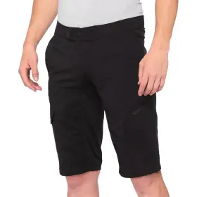 100% 841269190916 Ridecamp Short - Mens Black/black 38