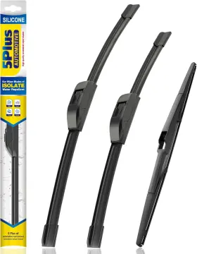 112617 5 Plus Silicone Windshield Wipers Replacement For 2007-2015 26 Inch 17 14a