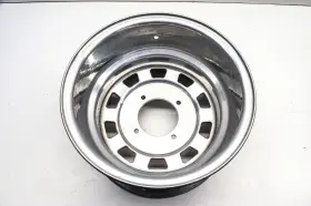 Yc504-18 Aftermarket 7x12 Deep Offset 4 Bolt Silver Rear Wheel Rim