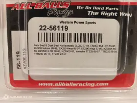 22-56119 All Balls / 56-119 Fork And Dust Seal Wiper Kit New