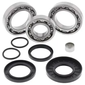 25-2102 All Balls Differential Bearing And Seal Kit Rear For Kawasaki Brute Force 300