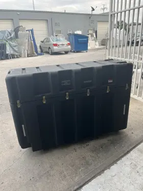 0t848 All Cases Container Case For Storage With Wheels