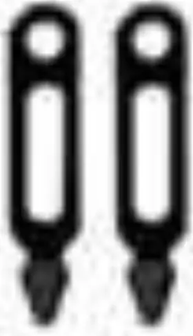 Rbl2 All Rite Products Extra Rubber Snubbers Straps For Pack Rack Series Atv Gun