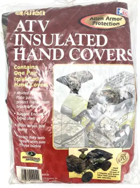 14414 Allen Atv 4 Wheeler Hand Covers Insulated Realtree Hardwoods Ice Hunting Camo