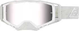 442950 Answer Arc Bolt Goggles White/grey For Powersports With Anti-fog Lens
