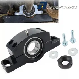 Anwenchapey Bbs003-bk-w Black Crew Driveshaft Carrier For Polaris Ranger 570 Xp 1000 Rzr 900 Aluminum