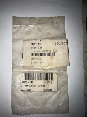 0830-108 Arctic Cat Nos Starter Cup O-ring Part Number - For