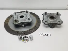 1502-433 Arctic Cat 2009 Prowler 700 Oem Front Wheel Hubs And Rotor