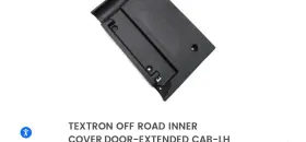 H645572g01 Arctic Cat Cat/textron Inner Cover Door Extender Cab Left Hand