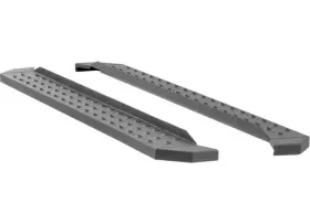 C2875 Aries 6.5in Double Cab Ridgestep Commercial Running Boards Textured Nerf Step