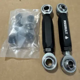 201010sb0121 Assault Industries Black Heavy Duty Sway Bar Link Rzr 1000/turbo