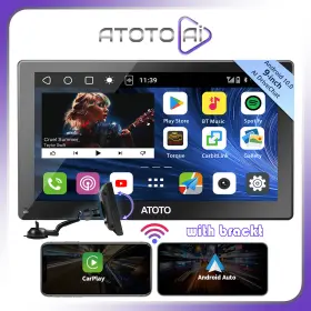 Aiemtp9097501ai Atoto Ai Portable 9 Inch Universial Wireless Carplay Stereo Radio Head Unit Android