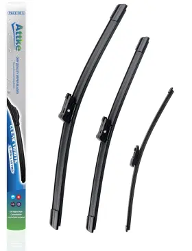 Attke K-26 22 12g Front And Rear Wiper Blade Set For Ford Explorer 2021 2022 26 12