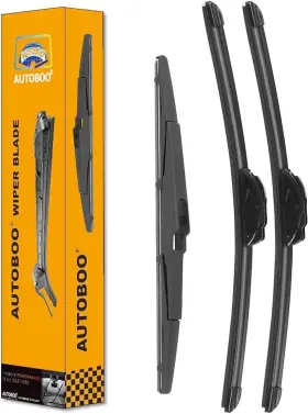 Ab816b Autoboo 26 Inch 14 Windshield Wipers Blades Replacement For 13 Navy