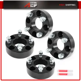 Auto844277ppy Autopuppy 4 X 1.5 Inch 4x4 4x101.6mm Wheel Spacers 1/2x20 62mm For Ezgo Club Car Golf Cart