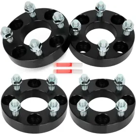 12364893 Autosuperstar 4 X 1 Inch 4x4 4x101.6 Wheel Spacers 1/2 X20 For Ez Go Golf Carts Club Cars