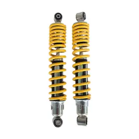 3gg-23350-20-36 Backye For 1987-2006 Yamaha Banshee 350 Yfz350 Springs Yellow 2x Front Shocks Us