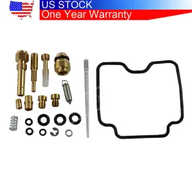 Bei 700512626766 Carburetor Carb Rebuild Kit Repair Fits Yamaha 2000-12 Yfm400 Big Bear 400 New