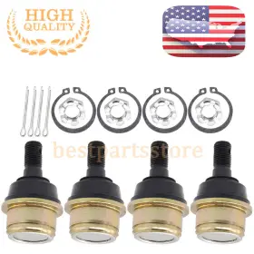 51375-hp5-601 Bestpartsstore 324687035 For Honda Foreman Rubicon 500 450 4x4 Set 4 Lower Ball Joints Kit