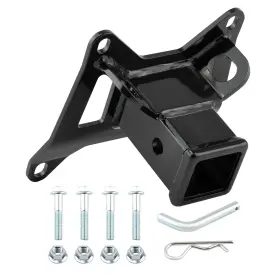 Q2yb6r Bfo Receiver Trailer Hitch Steel Mounting Plate 2 Inch For Talon 1000r 1000x 2019-2024
