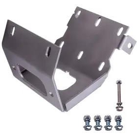 Y36ev5 Bfo 1pc Winch Mount Plate Bracket For Honda Rancher/foreman/rubicon 2014-2024