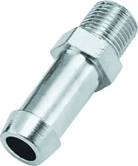 492700 Bikers Choice 1/8 Npt X 3/8 Hose Straight Oil Line Fitting