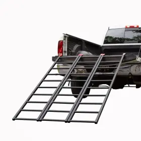 Sttf7449v2 Black Widow 6ft 3 Inch Atv Loading Ramp For Truck / Trailer 1 000 Lb Folding