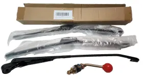 Be017 Boine 2 Set 15.7 Inch Utv Hand Operated Manual Windshield Wiper Blade With Wipe Arm