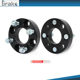 Br128069 Brakeautor 1 Inch 4x4 To 2x Wheel Spacers 1/2 Studs 62mm For Ezgo Club Car Golf Cart
