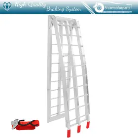 Bmp17527301it Brakemotorparts 1pc Aluminum Foldable Loading Ramp Atv Quad Utv Wheeler Motorcycle 7.5 Ft New