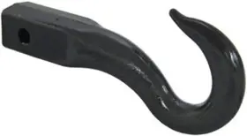 Rm12h Buyers Forged Receiver-mount Tow Hook 12 000 Lb Capacity Black