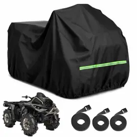 Bystralx Ac011bk Atv Cover 600d Heavy Duty 4 Wheeler Waterproof Outdoor Quad 4671
