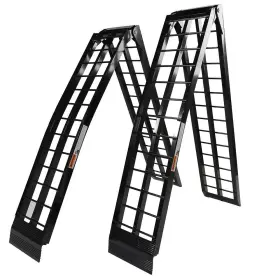 1200lbsatvramps Bytopal Ramp Pair 108 Inch Atv Utv Motorcycle Aluminum Folding Loading Ramps Arched 1200 Lbs