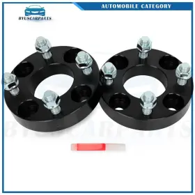 11736562 Byuscarparts 2 Pcs 1 Inch 4x4 4x101.6 Wheel Spacers 1/2 X20 For Ez Go Golf Carts Club Cars 4 Lugs