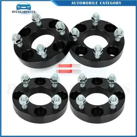 12713439 Byuscarparts 4 Pcs 1 Inch Wheel Spacers 4x4 4x101.6 1/2 X20 For Ez Go Golf Carts Club Cars