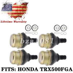 Jo8972bj105hy Bza1081 For Honda 4 Pcs Front Ball Joints Kit Fits Trx500fga Rubicon 500 Gpscape 2004-08