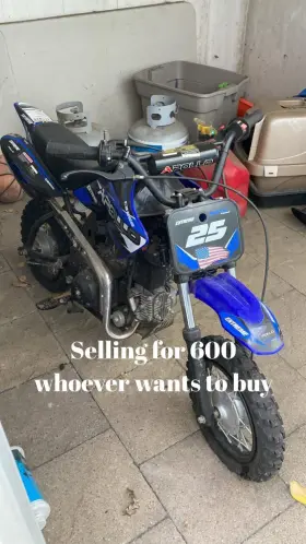 6622-03-0337 Camoplast Solideal Chinese Dirtbike Has Some Problems Needs A Chain Battery And Tires