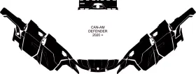 00000hd11 Can-am 2020 To 2025 Defender Hd10 High-resolution Digital Template / File