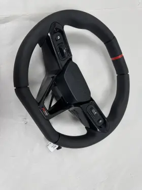 1234567 Can-am 2024 Maverick R Steering Wheel With Cap Black Oem Wires And Buttons