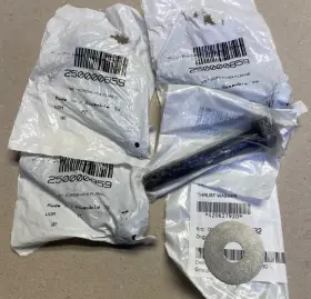 250000859 Can Am Oem Steering Suspension Hex Flange Screw X4 And Washer Maverick