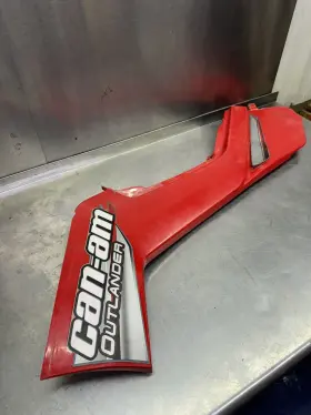 705005059 Can-am 12 11 10 09 08 07 Oem Outlander Max 800 650 Left Side Cover Panel Red