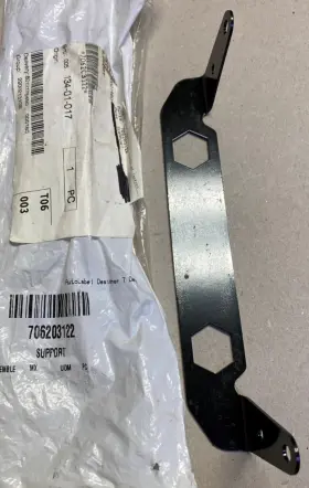 706203122 Can Am Oem Rear Plate Support 2017-2021 Maverick Turbo Models Sxs