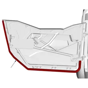 715004773 Can-am New Oem Maverick Trail Door Seal Kit