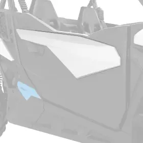 715004802 Can-am Door Trim For Maverick Trail White