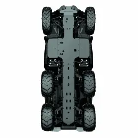 715005320 Can-am 14-19 Outlander 6x6 G2 650 1000 Skid Plate Full Body Oem Rm-163