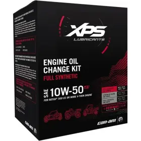 779252 Can-am Accessories Xps 4t 10w50 Full Syn Oil Change Kit - Rotax 500 Or More Engine